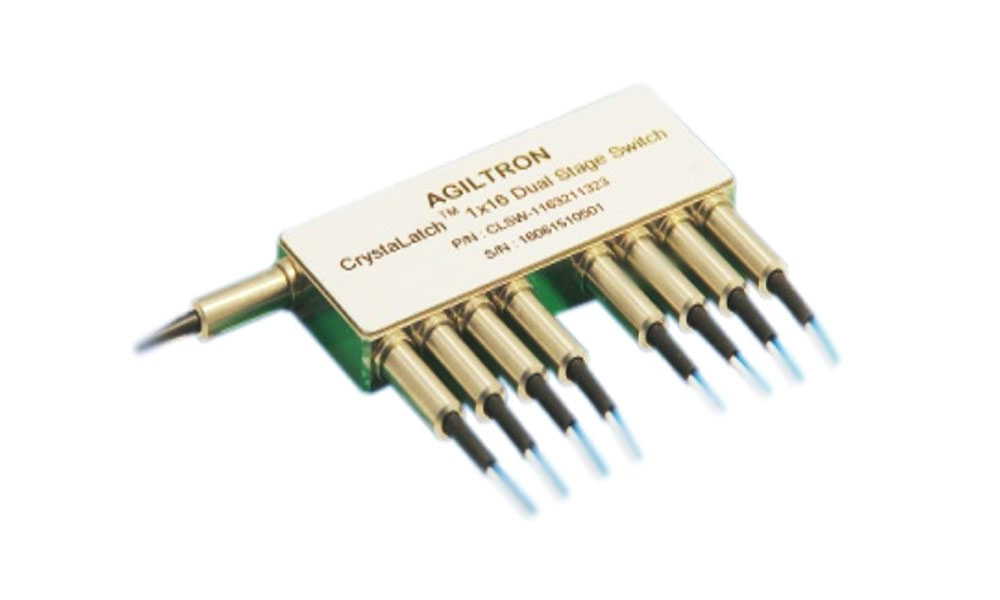 CrystaLatch™ 1×16 High Power Fiber Optical Switch Agiltron Inc.